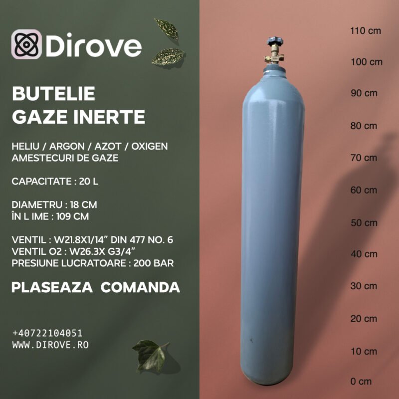 Butelie Argon Butelie Azot Butelie CO2 Butelie O2 Butelie Heliu